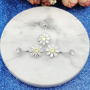 Khuyên Rốn đính đá mã KR-2202 1